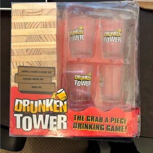 Drinking Game Set with Shot Glasses